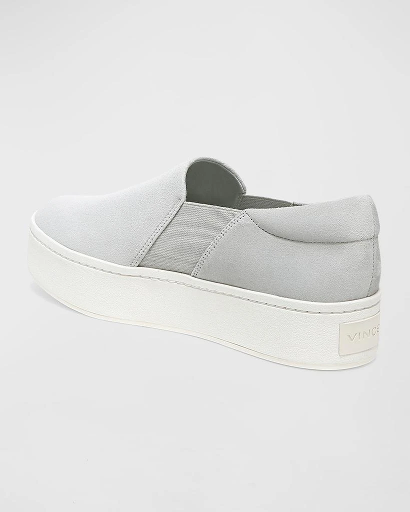 商品Vince|Warren Flatform Suede Sneakers,价格¥649,第3张图片详细描述