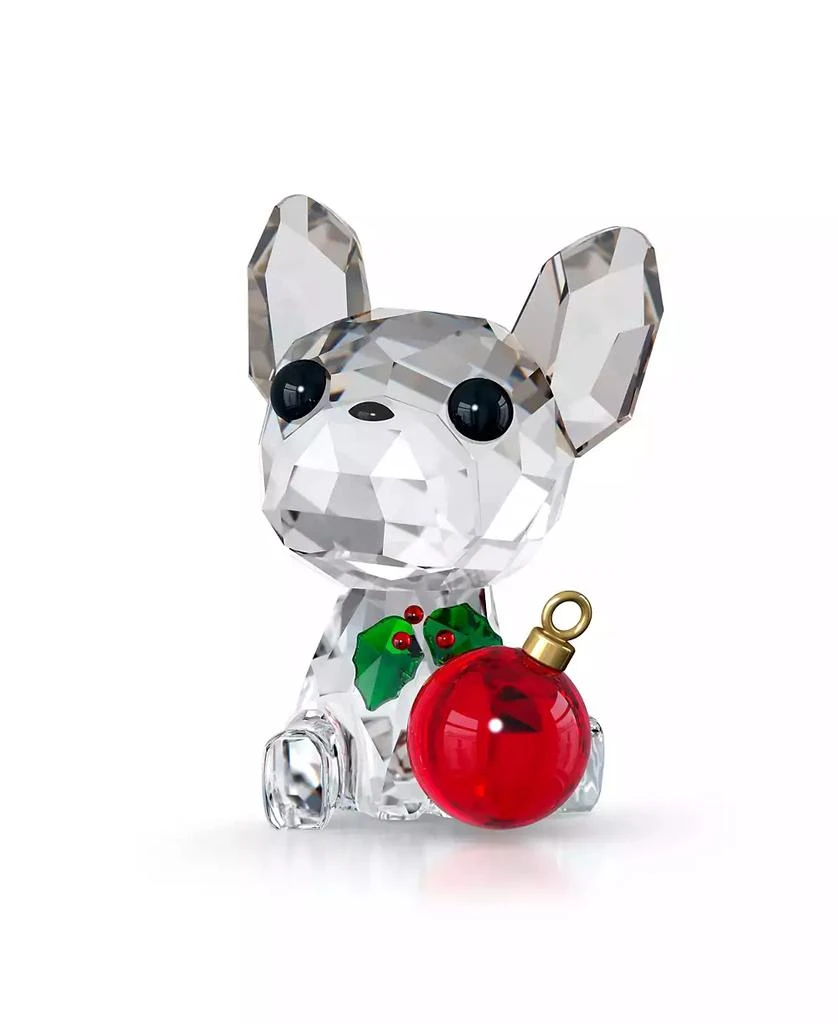 商品Swarovski|Holiday Cheers French Bulldog,价格¥666,第1张图片