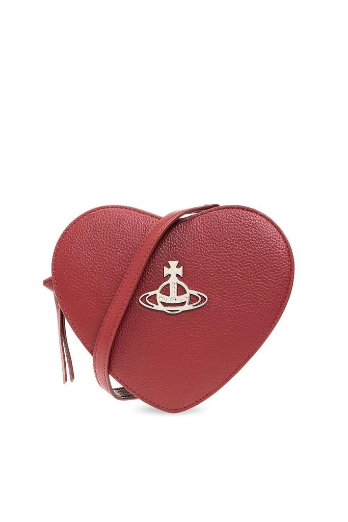 商品Vivienne Westwood|Vivienne Westwood Louise Heart Orb Plaque Shoulder Bag,价格¥2408,第1张图片