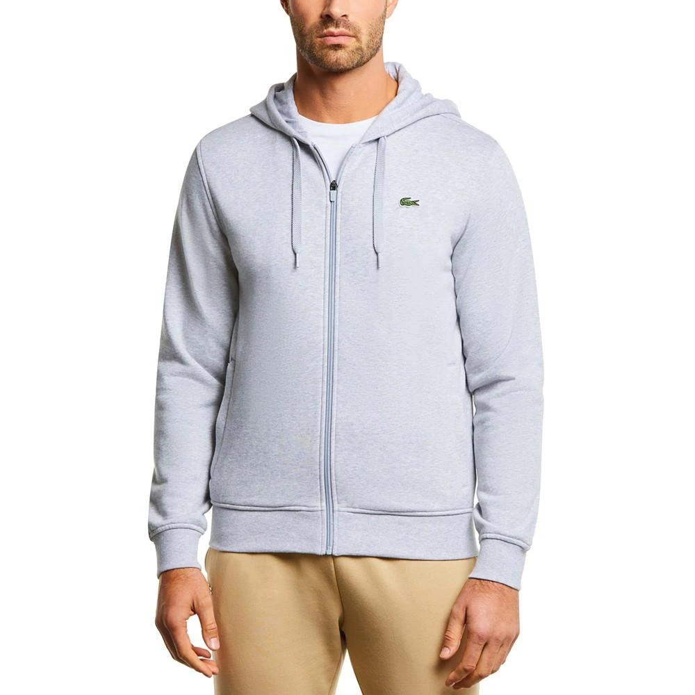 商品Lacoste|Men's SPORT Long Sleeve Full-Zip Solid Hoodie,价格¥509,第1张图片