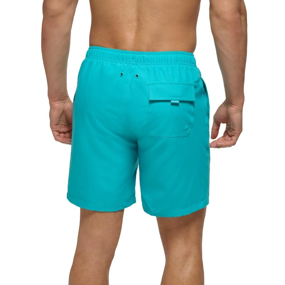 商品Calvin Klein|Men's Logo 7" Volley Swim Trunks, Created for Macy's,价格¥140,第2张图片详细描述