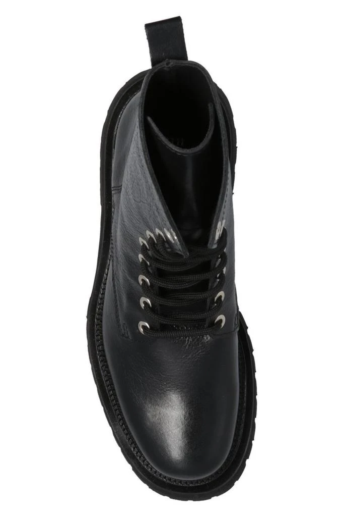 商品AMI|AMI Lace-Up Round Toe Boots,价格¥3314,第4张图片详细描述