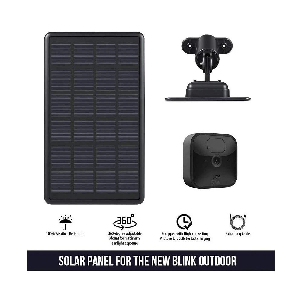 商品Wasserstein|Solar Panel Compatible with Blink Outdoor & Blink XT2/XT - Power Your Blink Surveillance Camera Continuously (Black),价格¥299,第2张图片详细描述