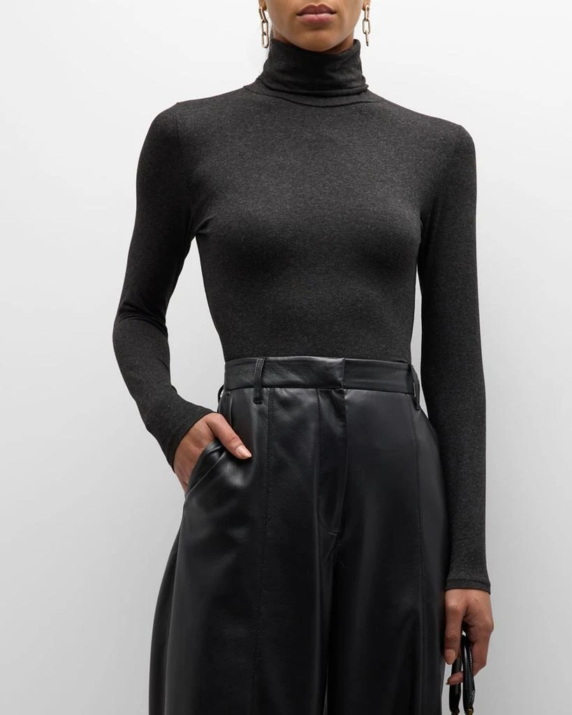 商品MAJESTIC FILATURES|Soft Touch Long-Sleeve Turtleneck,价格¥1128,第4张图片详细描述
