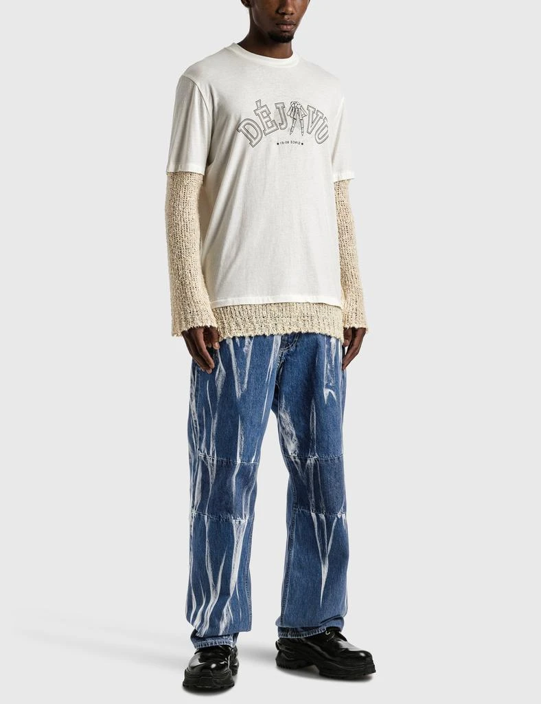 商品Our Legacy|Extended Third Cut Glass Bleach Denim,价格¥3778,第5张图片详细描述