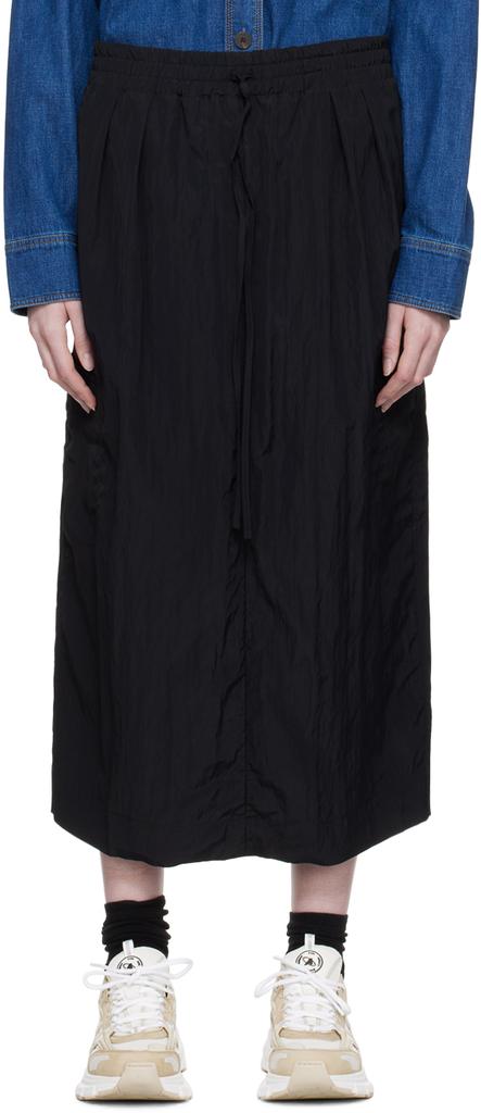 Black Soledad Maxi Skirt商品第1张图片规格展示