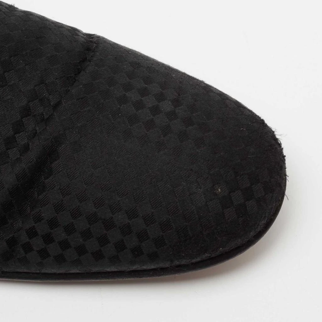Louis Vuitton Black Petit Damier Fabric Monte Carlo Loafers Size 42.5 商品