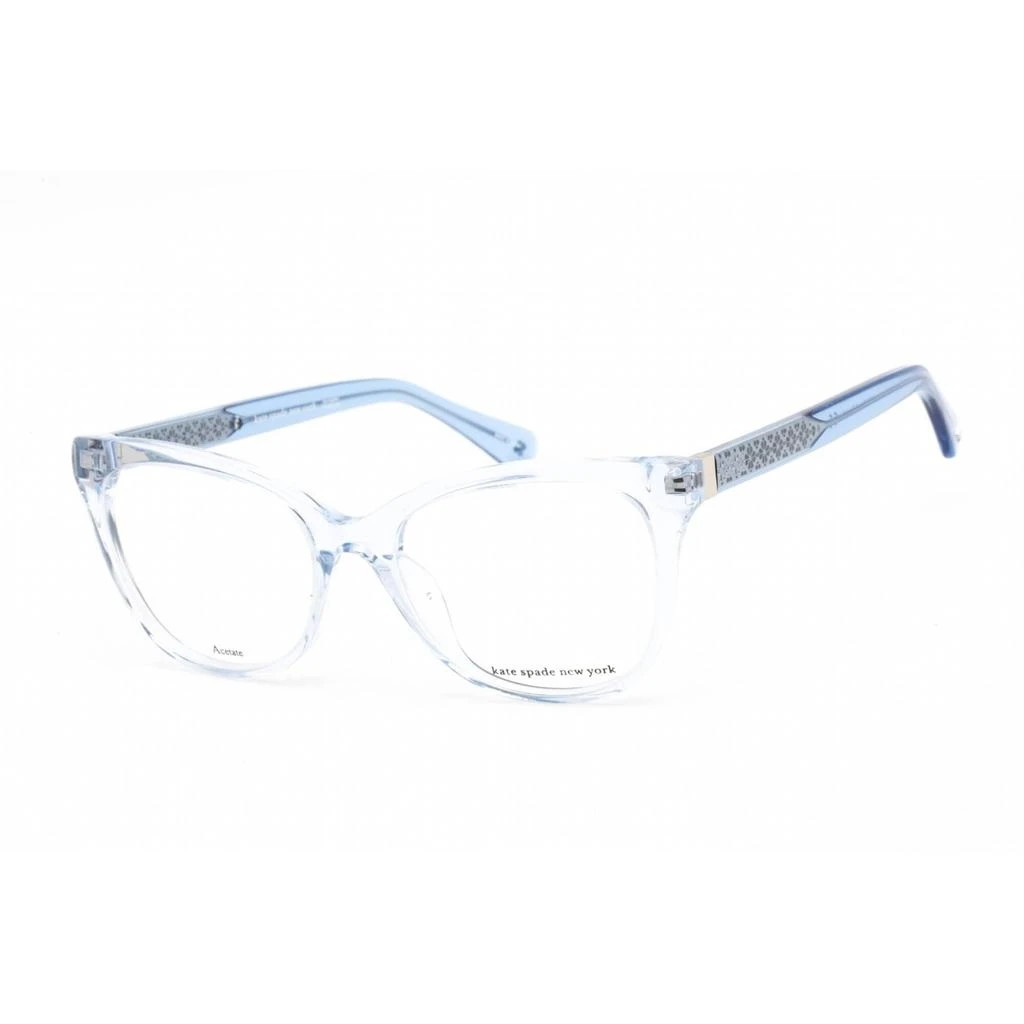 商品Kate Spade|Kate Spade Women's Eyeglasses - Blue Acetate Cat Eye Shape Frame | NEVAEH 0PJP 00,价格¥318,第1张图片