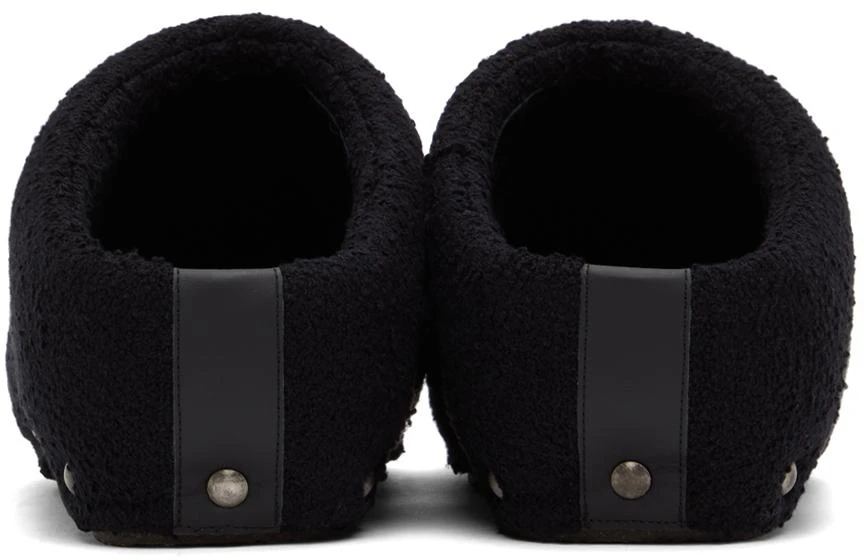 商品Acne Studios|Black Shearling Clogs,价格¥1409,第2张图片详细描述