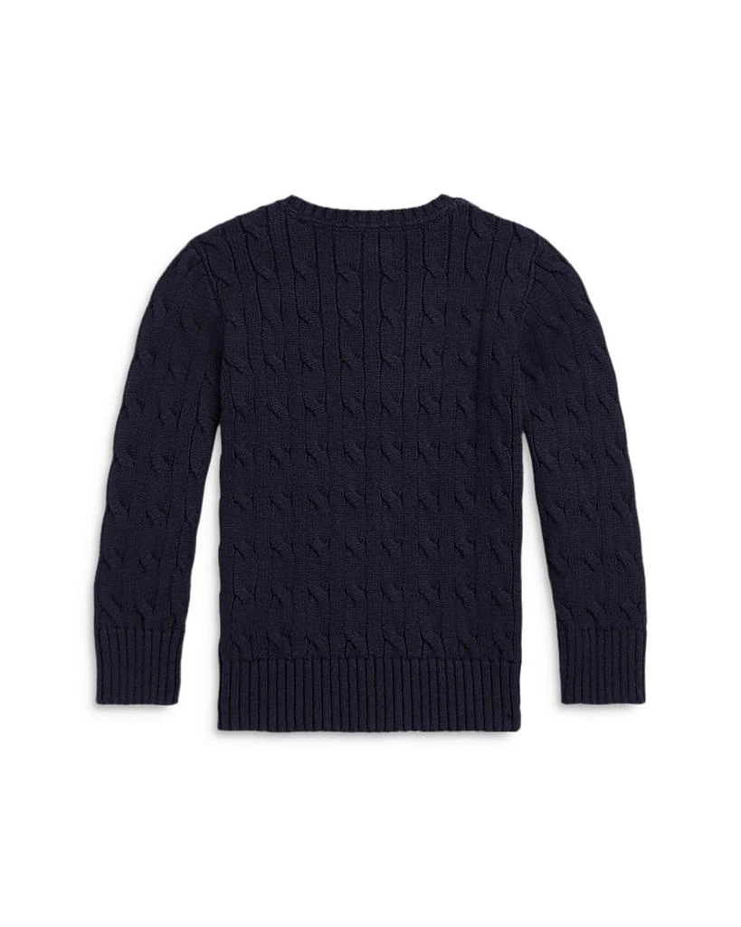 商品Ralph Lauren|Boys' Cable Knit Cotton Sweater - Little Kid, Big Kid,价格¥249,第2张图片详细描述