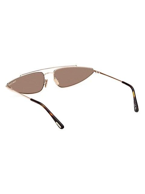 商品Tom Ford|65MM Geometric Sunglasses,价格¥3350,第4张图片详细描述