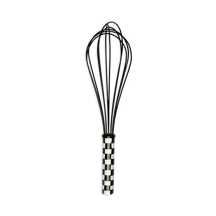 商品MacKenzie-Childs|Black Courtly Check Large Whisk,价格¥258,第1张图片
