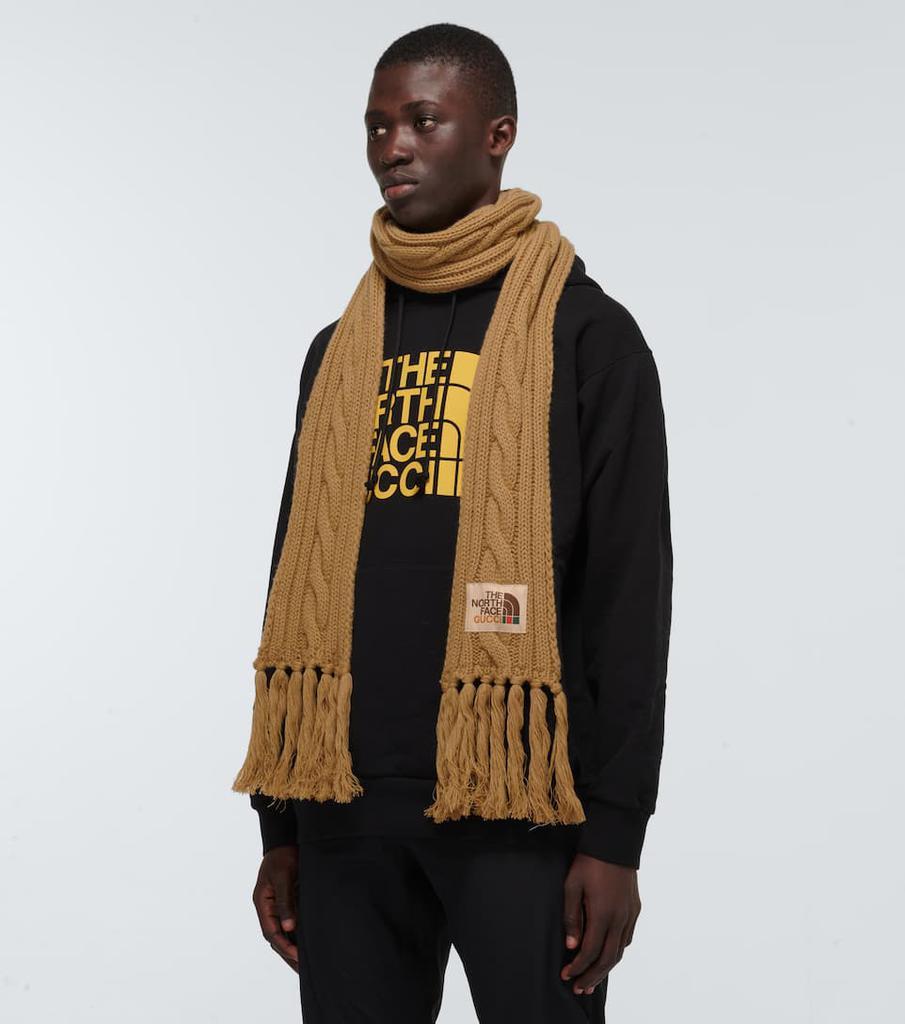 商品Gucci|The North Face x Gucci羊毛围巾,价格¥4658,第4张图片详细描述