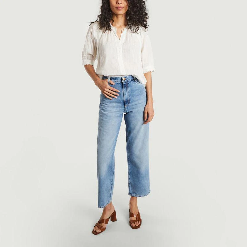 商品SESSUN|Kimia blouse Fleur de Sel Sessùn,价格¥1099,第4张图片详细描述