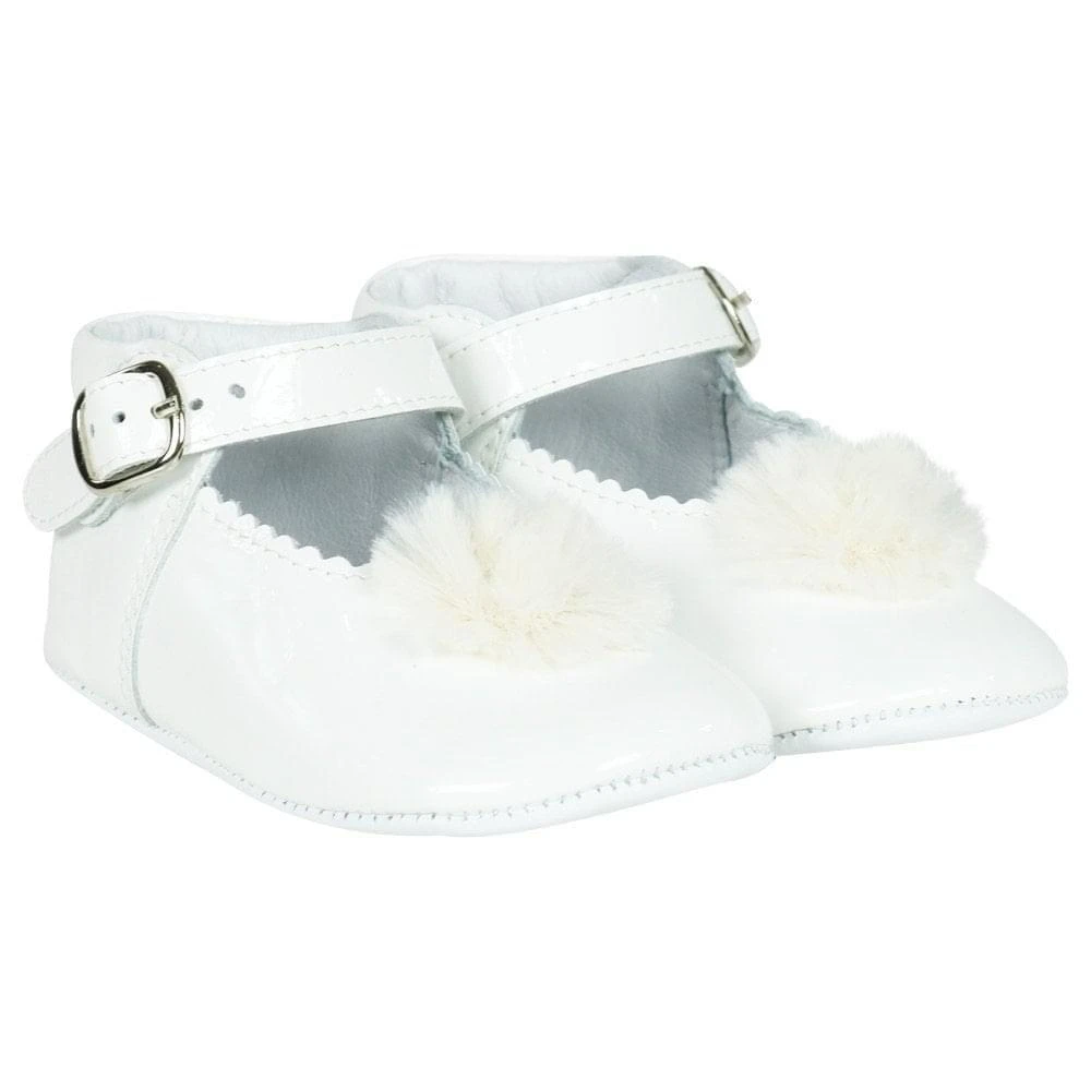 商品Babyshoes|Luzia White Patent Shoes,价格¥320,第2张图片详细描述