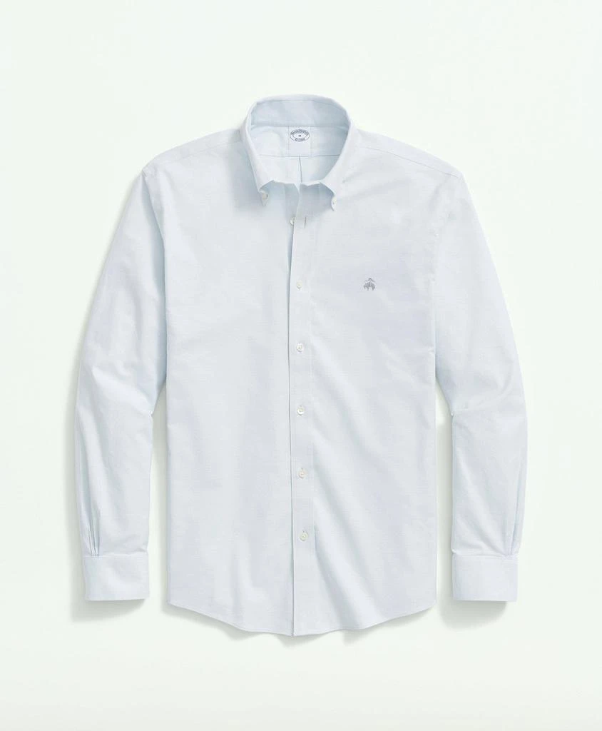 商品Brooks Brothers|Stretch Non-Iron Oxford Button-Down Collar Sport Shirt,价格¥412,第1张图片