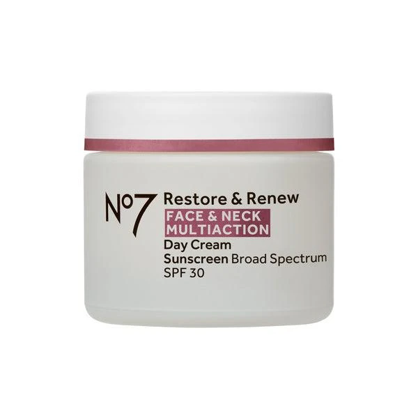 商品No7|Restore & Renew Multi Action Face & Neck Day Cream SPF 30,价格¥289,第1张图片