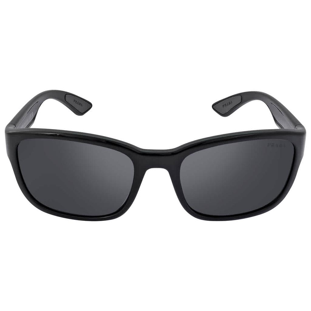 Grey Mirror Pillow Men's Sunglasses PS 05VS 1AB5L0 57商品第2张图片规格展示