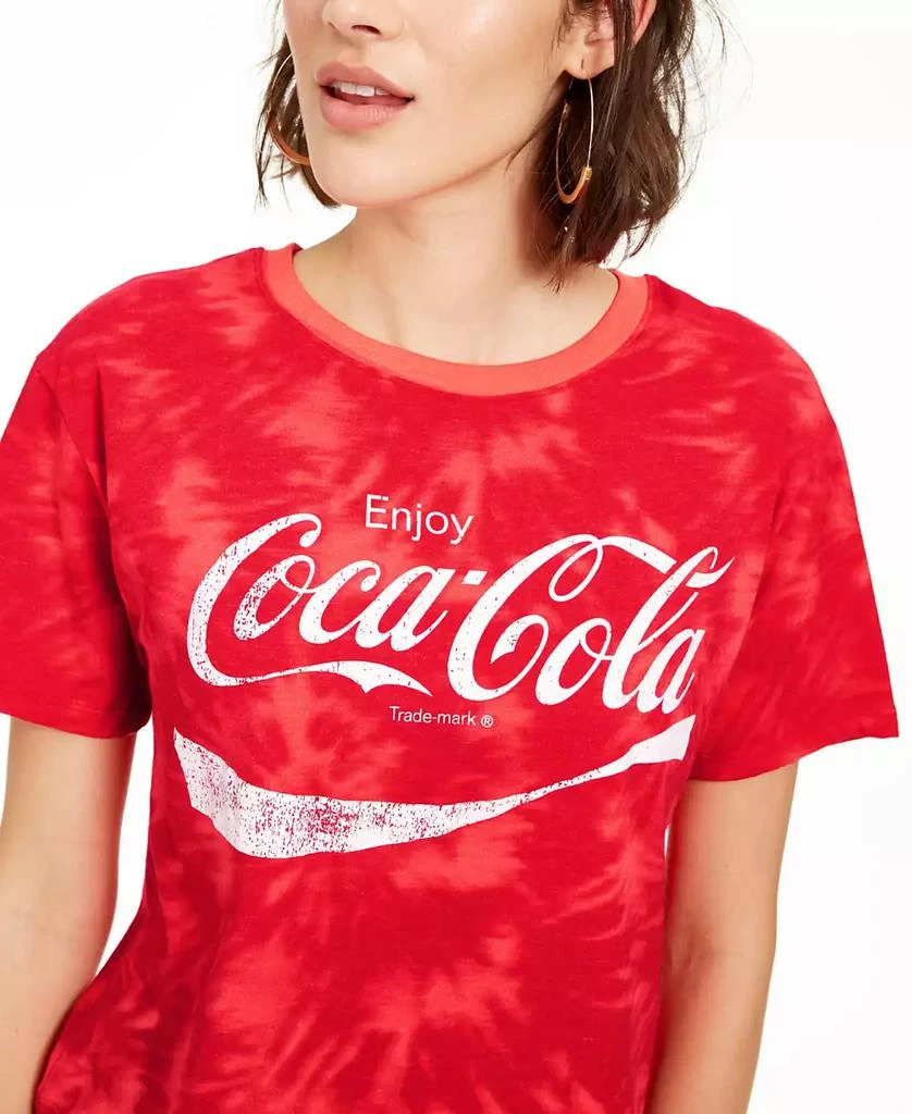 商品Love Tribe|Juniors' Coca-Cola Tie-Dye T-Shirt,价格¥111,第3张图片详细描述