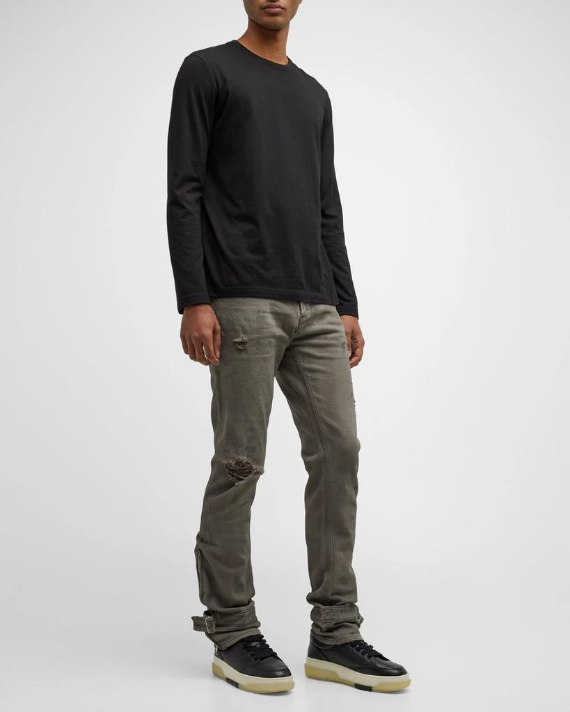商品Hudson|Men's Jack Distressed Flare Jeans,价格¥826,第3张图片详细描述