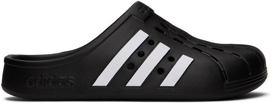 商品Adidas|Black Adilette Clogs,价格¥478,第1张图片