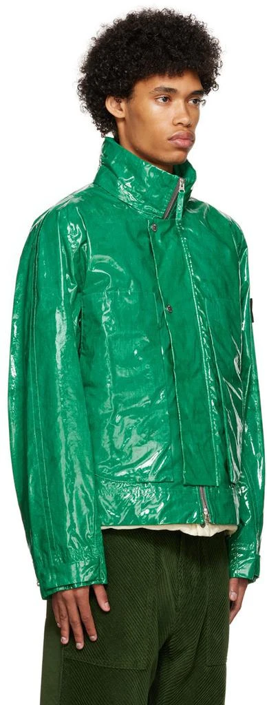 商品Stone Island|Green & Beige Track Down Jacket & Vest,价格¥5476,第2张图片详细描述