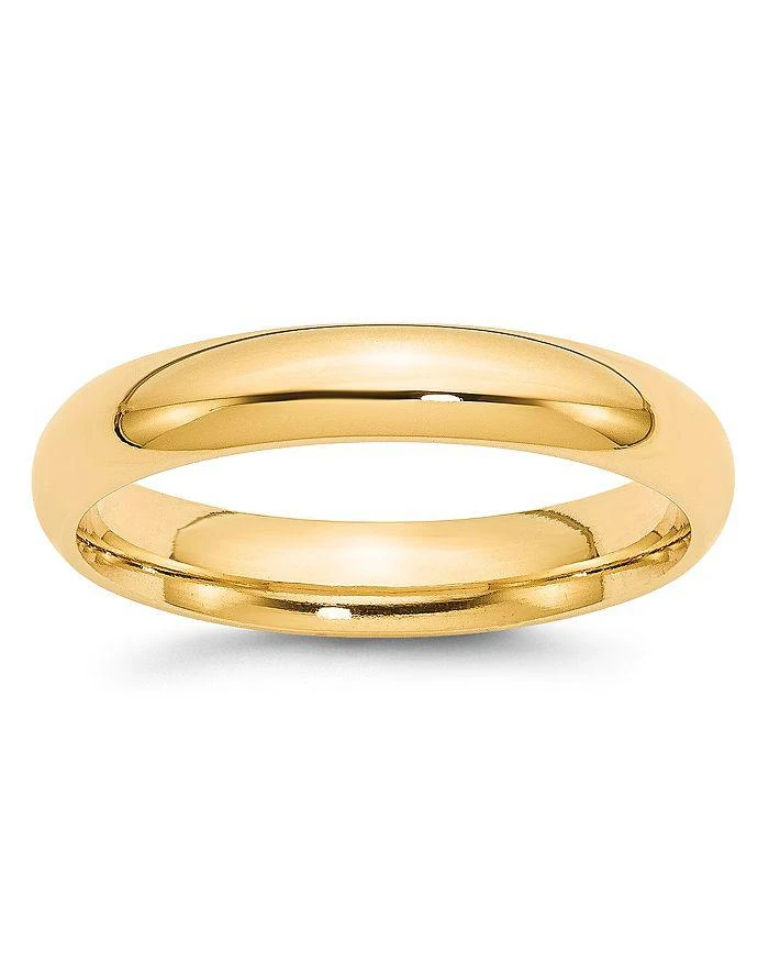 商品Bloomingdale's|Men's 4mm Comfort Fit Band Ring in 14K Yellow Gold,价格¥16791,第1张图片详细描述