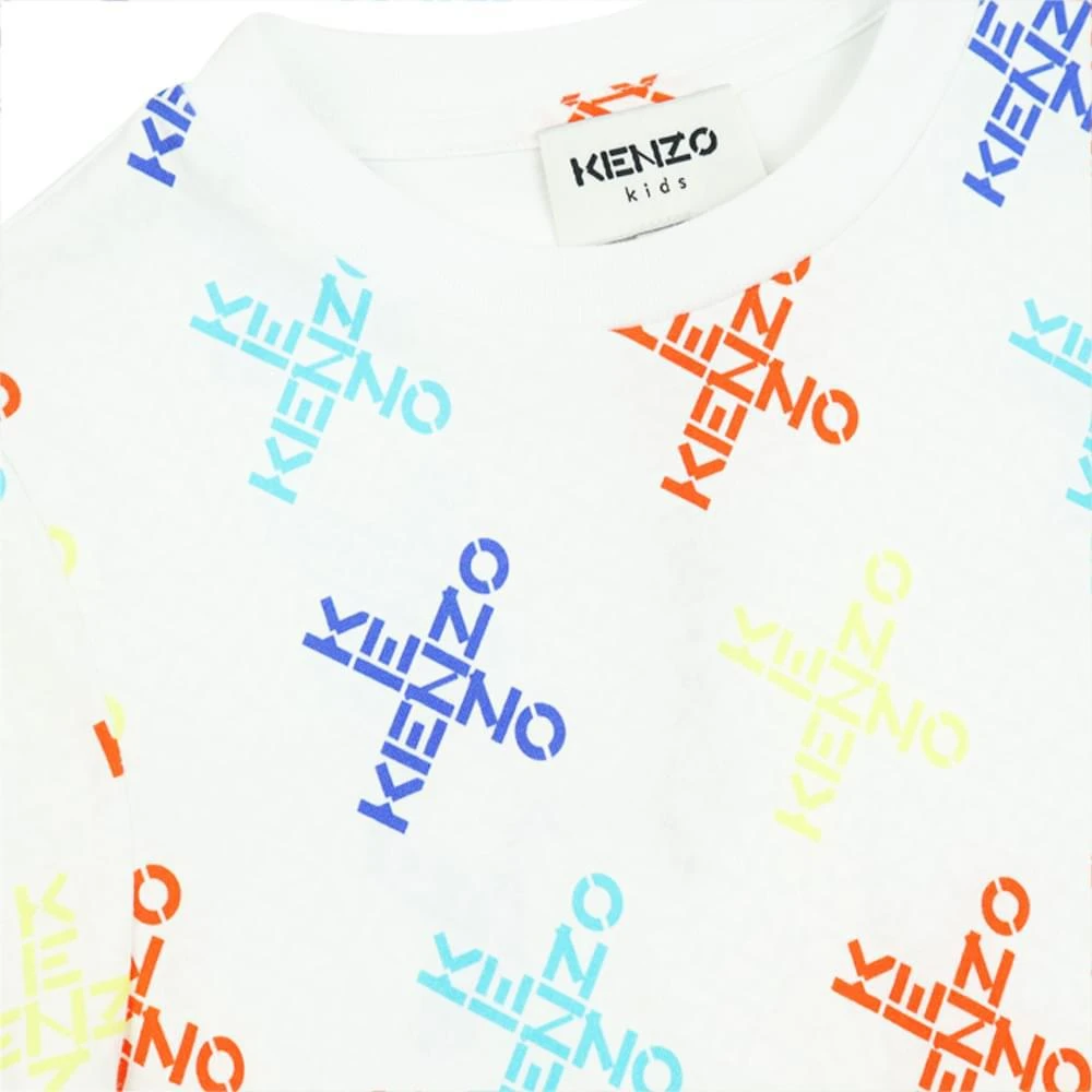 商品Kenzo|White Repeat X Logo T Shirt,价格¥425,第2张图片详细描述