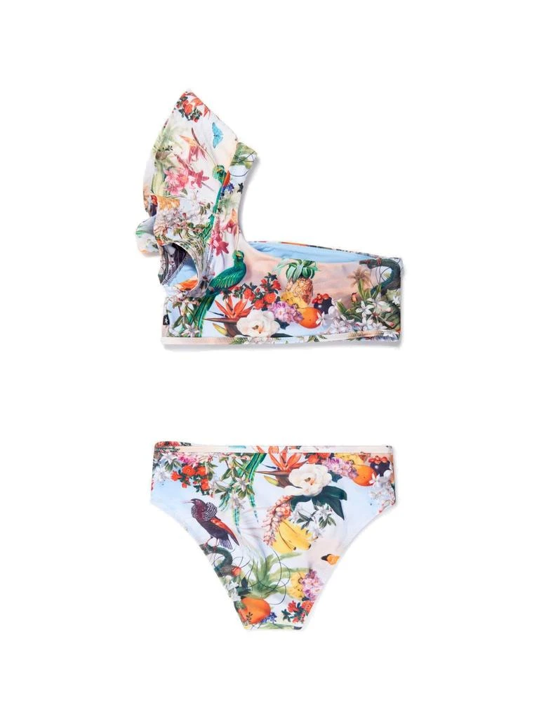 商品MOLO|Molo Kids Nola Tropical Printed Asymmetrical Bikini Set,价格¥587,第2张图片详细描述