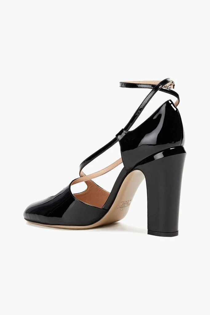 商品Valentino|Cutout patent-leather Mary Jane pumps,价格¥2959,第3张图片详细描述