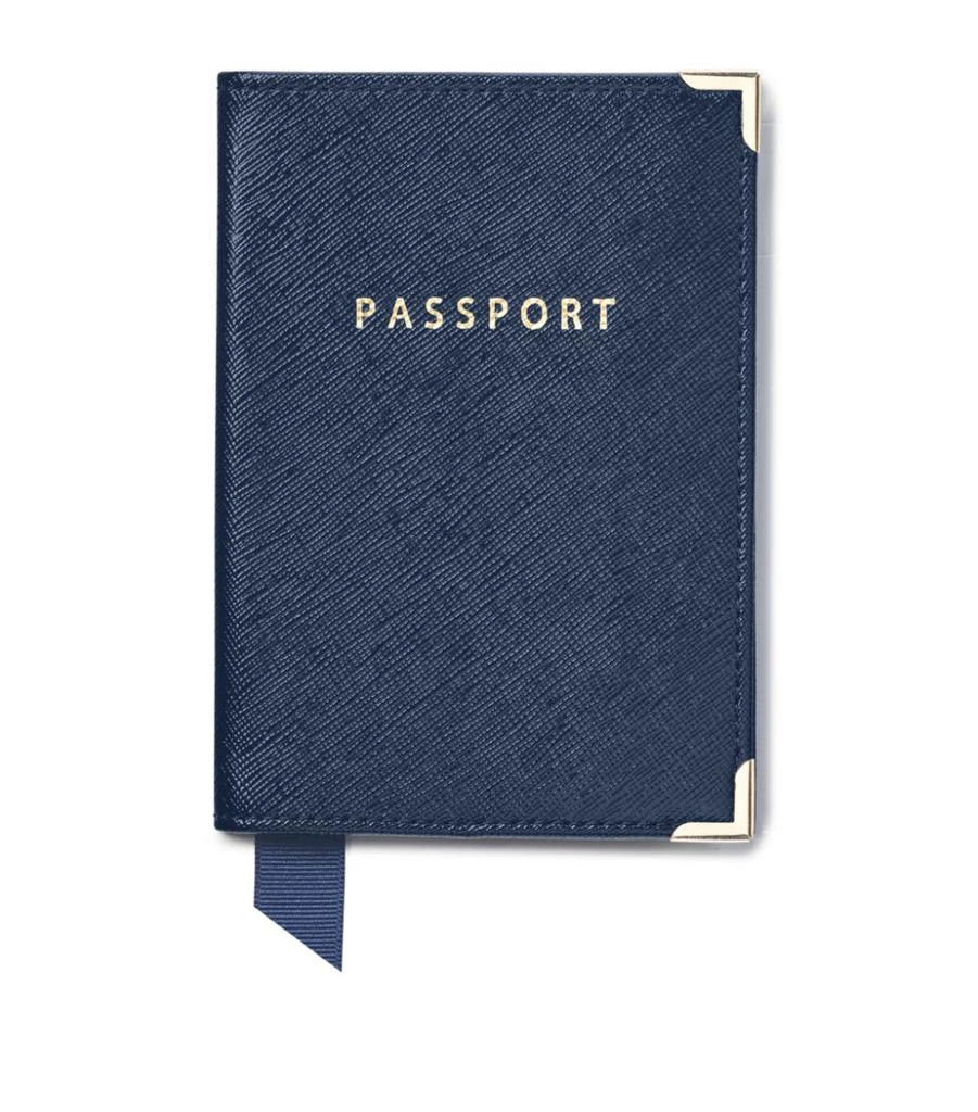 商品Aspinal of London|Leather Passport Cover,价格¥615,第3张图片详细描述