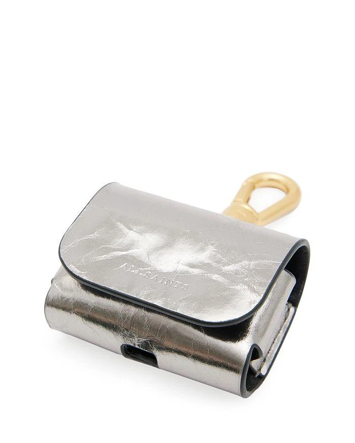 商品ALL SAINTS|Metallic Leather Airpods Case,价格¥277,第4张图片详细描述