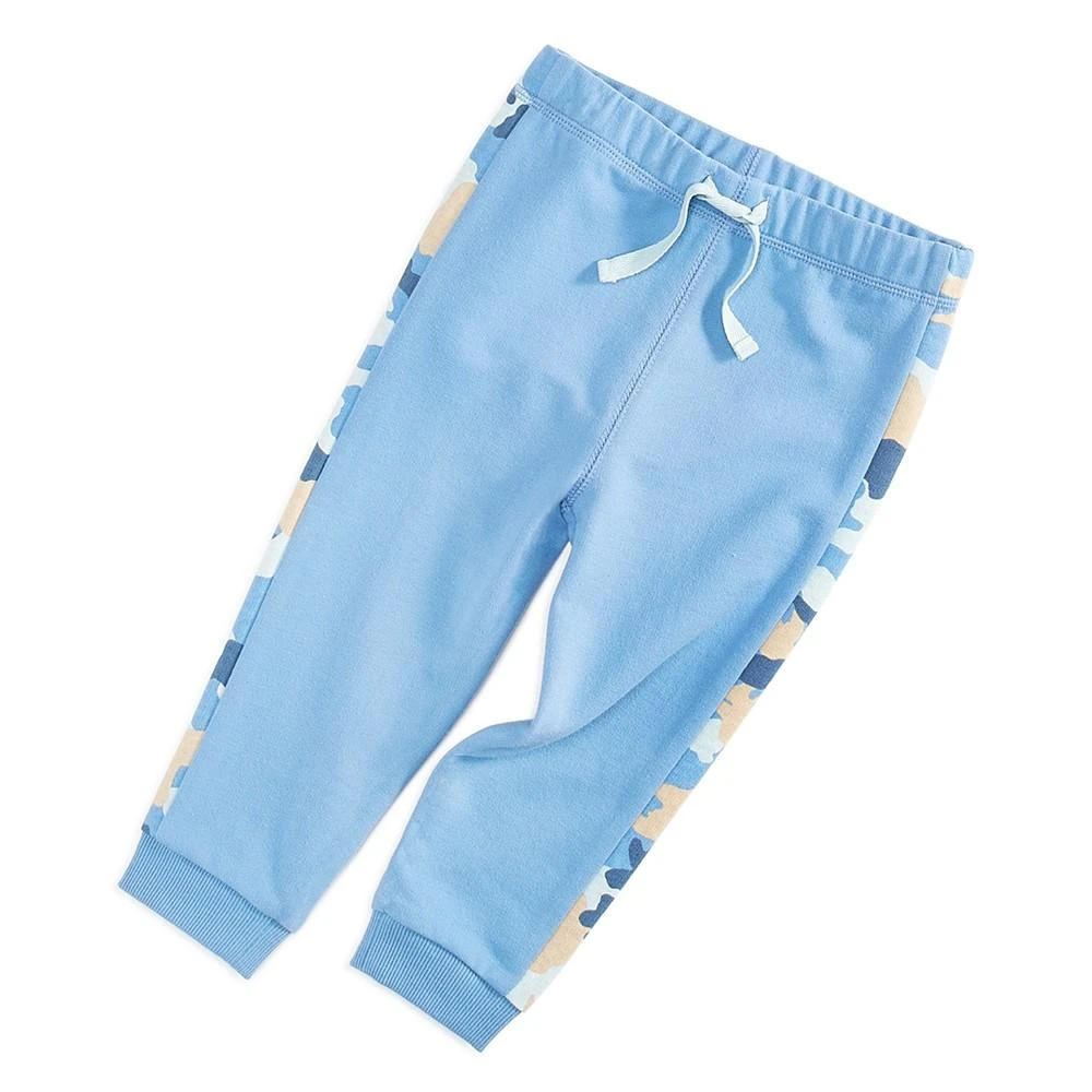 商品First Impressions|Baby Boys Camo Inset Joggers, Created for Macy's,价格¥30,第1张图片