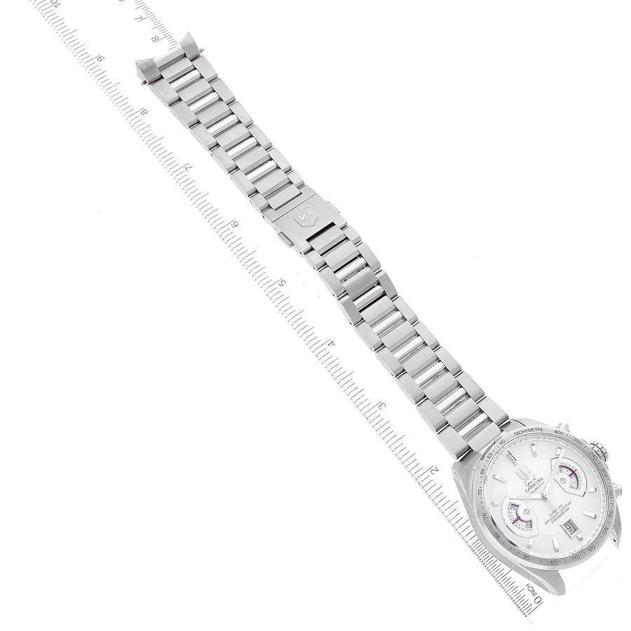 Tag Heuer Silver Stainless Steel Carrera CAV511B.BA0902 Automatic Men's Wristwatch 43 mm商品第8张图片规格展示