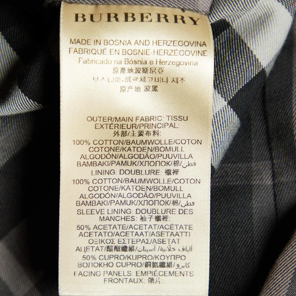 Burberry Beige Cotton Belted Rochester Trench Coat S 商品