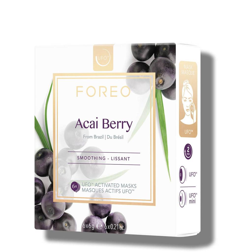 FOREO Acai Berry UFO/UFO Mini Firming Face Mask for Ageing Skin (6 Pack)商品第1张图片规格展示