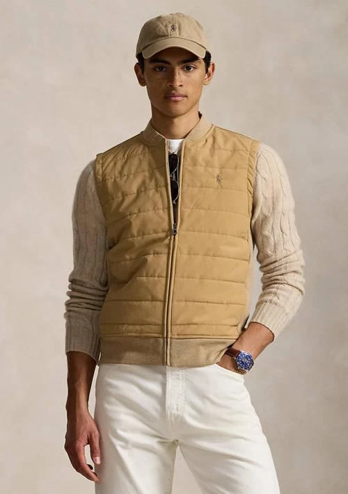 商品Ralph Lauren|Quilted Hybrid Vest,价格¥731,第1张图片