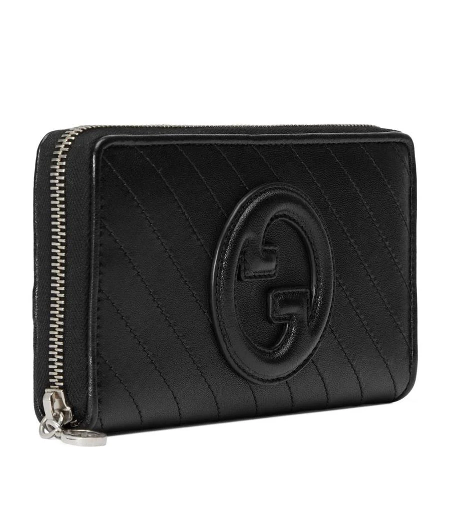 商品Gucci|Leather Blondie Zip-Around Wallet,价格¥6174,第2张图片详细描述