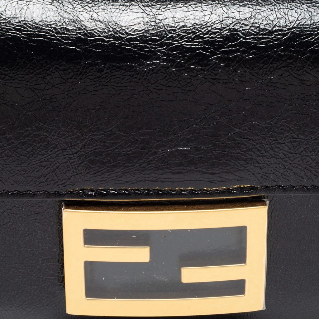 商品Fendi|Fendi Black Glossy Leather FF Belt Bag ,价格¥8199,第5张图片详细描述