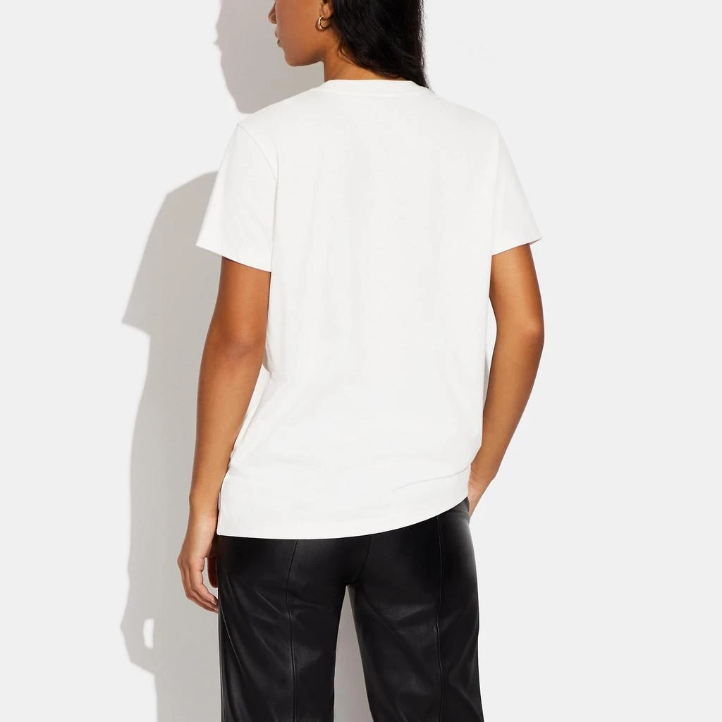 商品Coach|Coach Outlet Lunar New Year Signature Rabbit And Carriage T Shirt,价格¥488,第2张图片详细描述