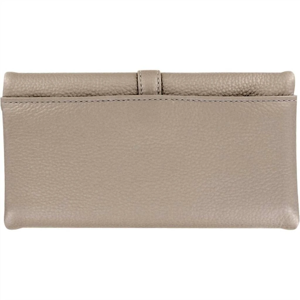 商品Brighton|Women's Large Wallet In Zinc Pearl,价格¥780,第2张图片详细描述