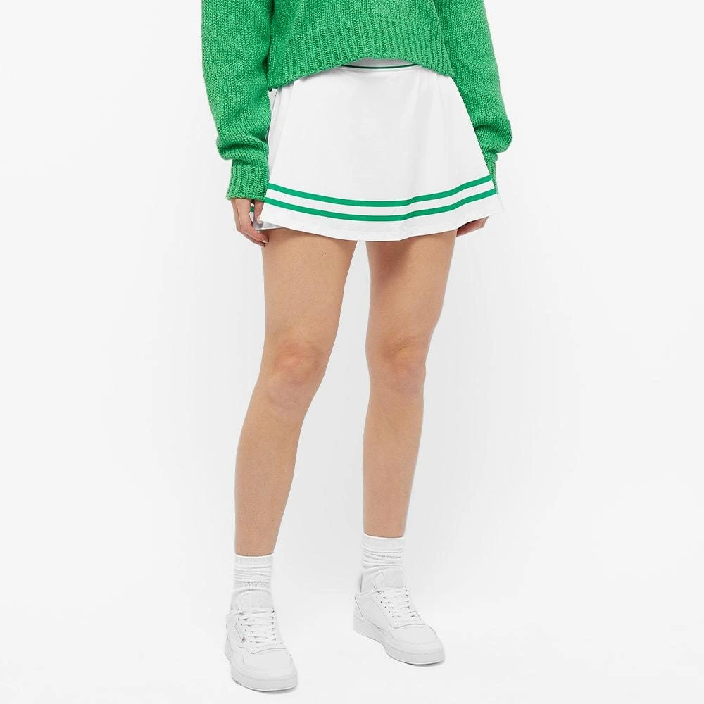 商品Sporty & Rich|Sporty & Rich Classic Logo Flared Skirt,价格¥305,第2张图片详细描述