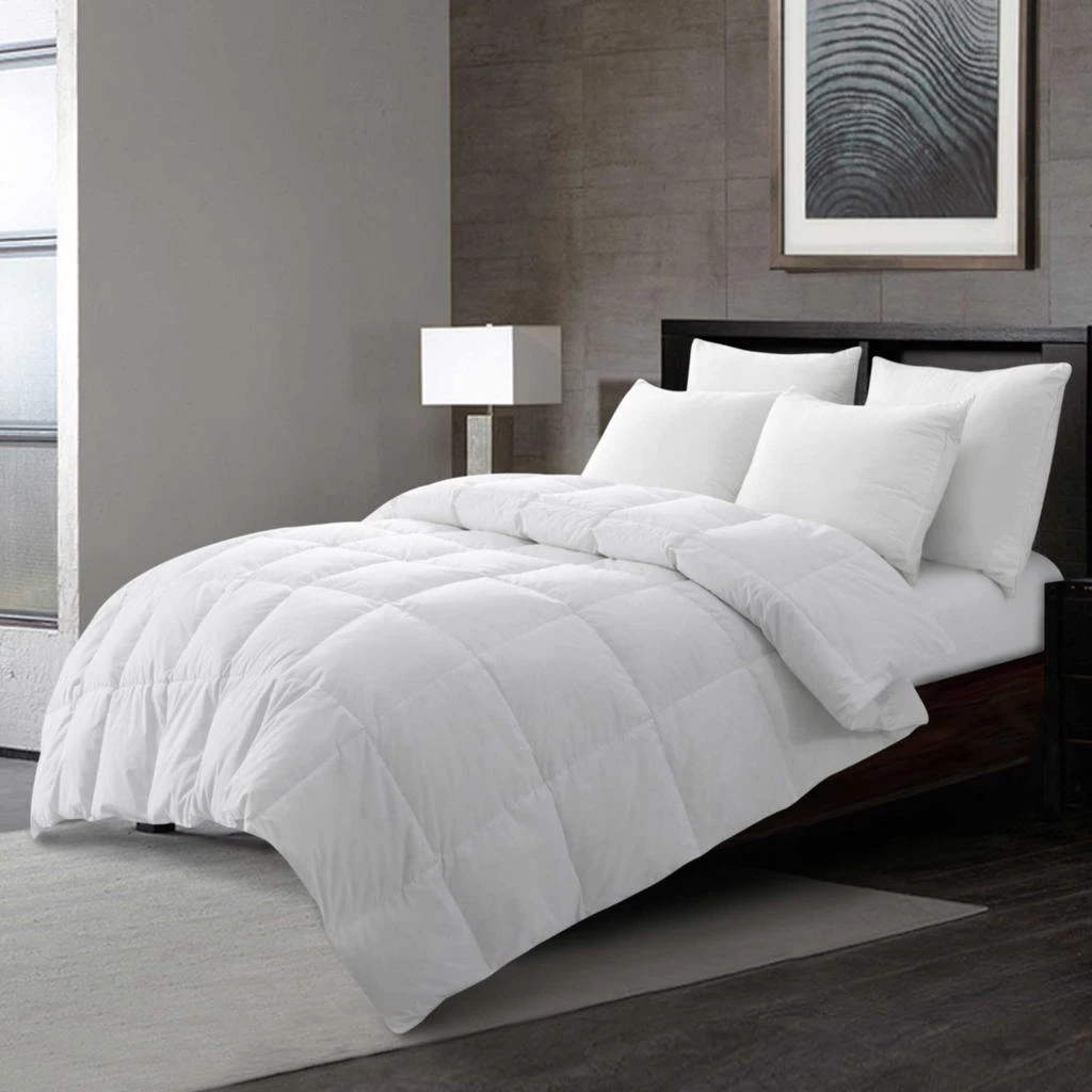 商品Puredown|Peace Nest All Season White Goose  Feather comforter with Cotton Blend,价格¥444,第2张图片详细描述