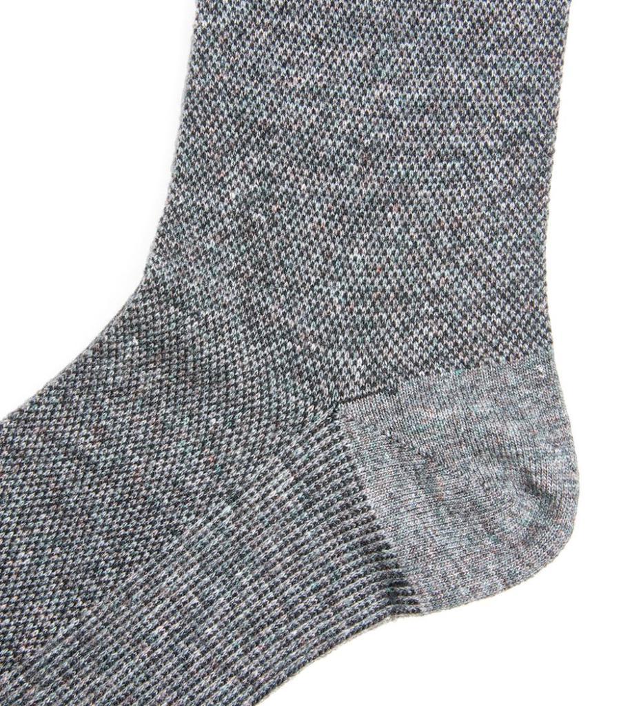 商品Ralph Lauren|Wool-Blend Logo Socks (Pack of 2),价格¥132,第4张图片详细描述