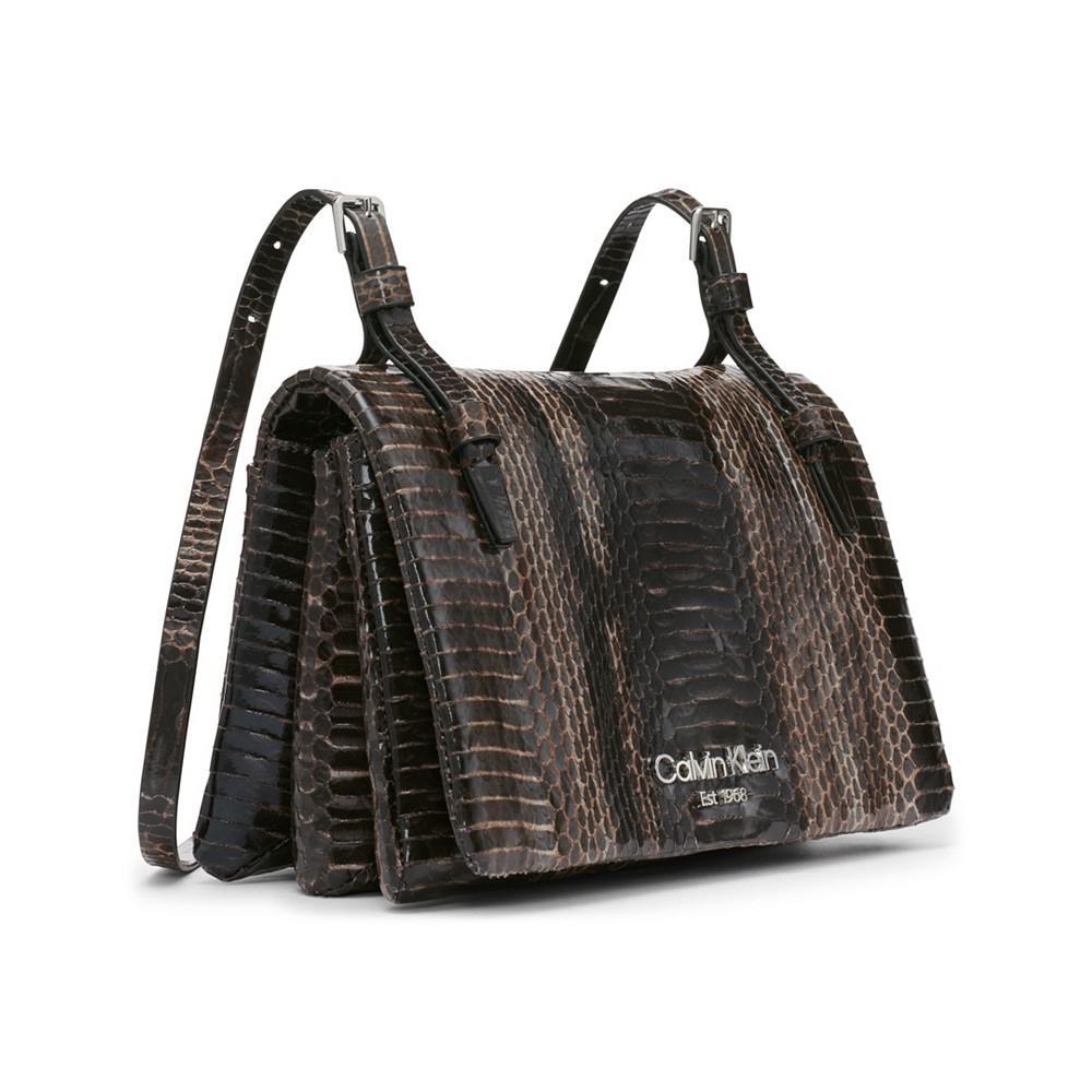 商品Calvin Klein|Women’s Penny Flap Adjustable Crossbody Bag,价格¥1174,第5张图片详细描述