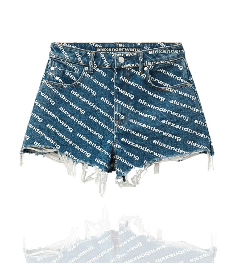 商品Alexander Wang|香港直邮alexander wang亚历山大王女士短裤4DC1214897460舒适,价格¥3279,第4张图片详细描述