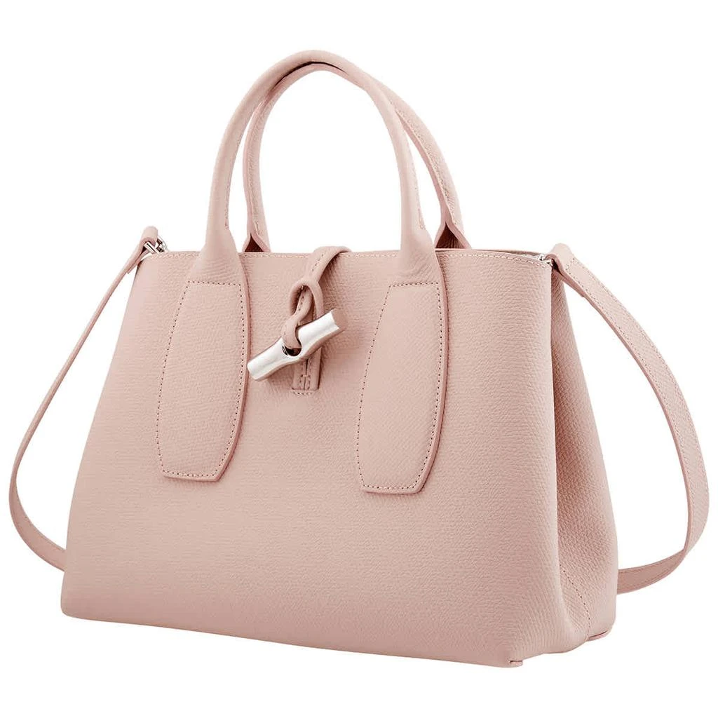 商品Longchamp|Longchamp Roseau Powder Ladies 9.3 x 11.8 x 4.7 in Top Handle Bag 10058HPN133,价格¥2698,第1张图片