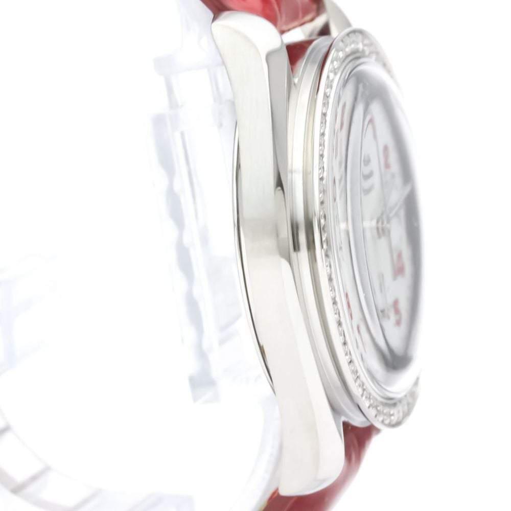 Omega White Shell Stainless Steel Speedmaster 3815.79.40  Automatic Men's Wristwatch 37 mm商品第6张图片规格展示
