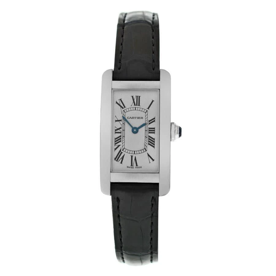 商品[二手商品] Cartier|Pre-owned Cartier Tank Americaine Quartz White Dial Ladies Watch 2489,价格¥33058,第1张图片