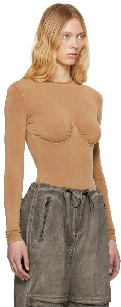 商品Diesel|Tan T-Finne-Q2 Bodysuit,价格¥3018,第2张图片详细描述